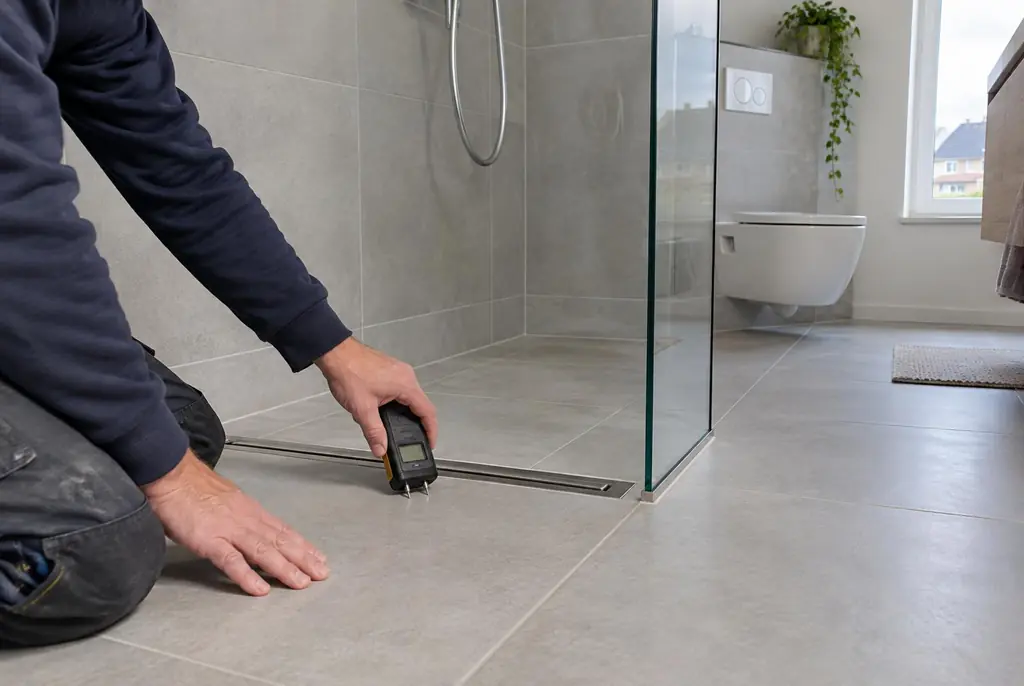 Lekdetectie Sassenheim – badkamer in een nieuwbouwwoning